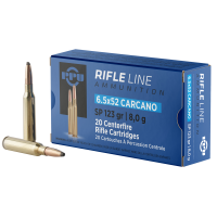 PPU 6.5x52 Carcano - 123gr SP - 20rds PPU 6.5x52 Carcano - 123gr SP - 20rds
