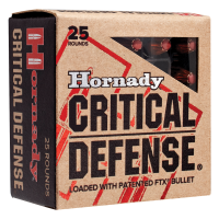 Hornady 9x18 Makarov - 95gr FTX Critical Defense - 25rds Hornady 9x18 Makarov - 95gr FTX Critical Defense - 25rds